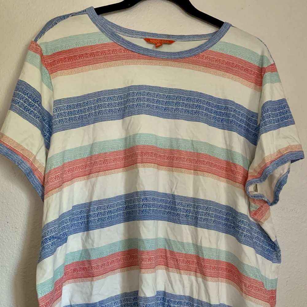ModCloth Stripped T-Shirt 3x